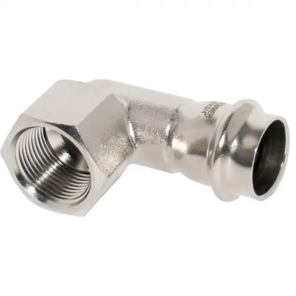 Фото RSS-0009-000351 ROMMER Угольник-переходник ВПр-ВР, 35х1, из нержавеющей стали прессовой