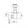 Фото Шланговое подключение Webert Comfort AC0337015