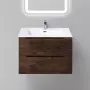 Фото Тумба с раковиной BelBagno Etna 70 rovere moro (ETNA-700-2C-SO-RW-P+BB700ETL)
