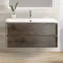 Фото Тумба под раковину BelBagno Albano 100 подвесная rovere nature grigio (ALBANO-1000-2C-SO-RNG)