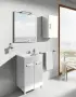 Фото Тумба с раковиной Roca Debba 50 белый (ZRU9302710+32799J00Y)