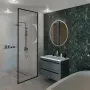 Фото Тумба под раковину La Fenice Elba Twin Grigio 90 см серая матовая