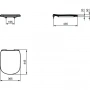 Фото Комплект унитаза с инсталляцией Ideal Standard Tesi AquaBlade T386801