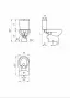 Фото Унитаз-компакт Cersanit Nature NEW CLEAN ON 011 3/5, с кр.дюропл., lifting, easy-off, белый, Сорт1 фарфор овальная (S-KO-NTR011-3/5-COn-DL-w)