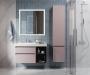 Фото Kerama Marazzi CUB.165Rh\MAL Пенал Cubo/Кубо подвесной правый 165, мальва матовый