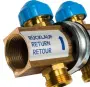 Фото Коллектор Watts HKV-12 на 12 контуров, для теплых полов (10004192)