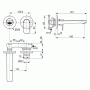 Фото Смеситель для раковины Ideal Standard Connect Air A7029AA (внешняя часть)