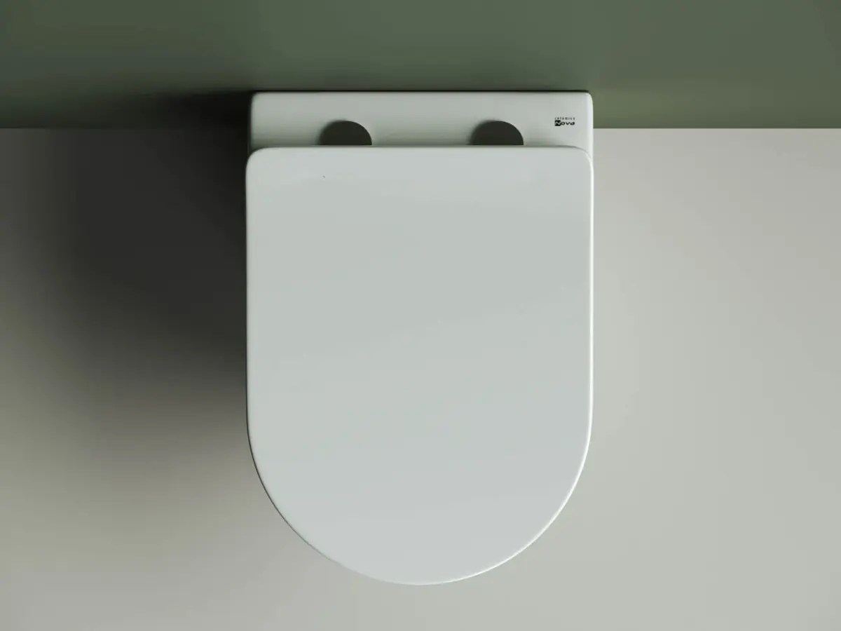 Фото Унитаз подвесной Ceramica Nova Highlight CN1804 с микролифтом, безободковый