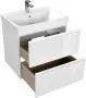 Фото Тумба с раковиной Cersanit Moduo 50 (SB-SZ-MOD-MO50/Wh+S-UM-COM50/1-w)
