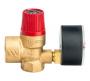 Фото Watts  SVM 30-1/2 Предохранительный клапан с манометром 3 бар (TM-10004648(02.15.730)(02.15.733))