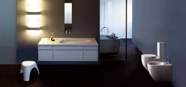 Фото Унитаз-компакт Laufen Palomba 8.2480.1.000.000.1+8.2880.1.000.871.1+8.9180.2.000.000.1