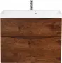 Фото Тумба под раковину BelBagno Marino H80 rovere moro (MARINO-H60-800-2C-SO-RW-P)