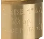 Фото STOUT Обратный пружинный муфтовый клапан с пластиковым седлом 1 1/4" (SVC-0002-000032)