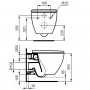Фото Унитаз подвесной Ideal Standard Tesi AquaBlade T007901