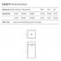 Фото Dea Design Pedestal Basin Раковина 45х45х90см., напольная, без отв., цвет: grey