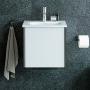 Фото Duravit XViu Тумба подвесная 510x420х397мм под раковину # 234453, 1 выдвижное отделение, цвет: белый глянцевый