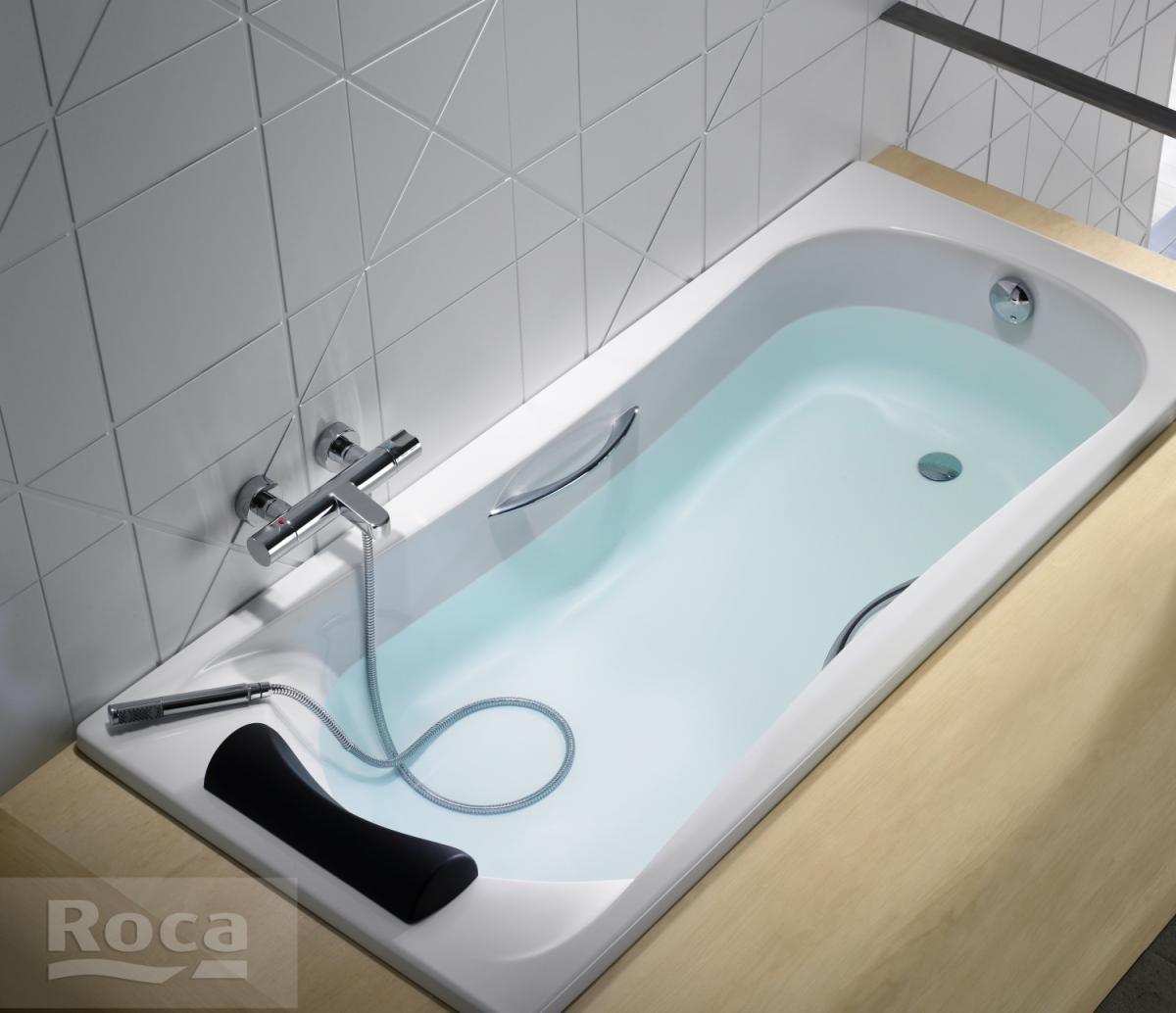 Фото Ванна акриловая Roca EASY 170x80 прямоугольная, белая (Z.RU93.0.762.4)