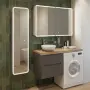 Фото Тумба с раковиной STWORKI Берген 122 серая