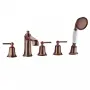 Фото Смеситель Swedbe Terracotta Art 2508 для ванны на борт ванны