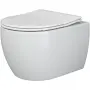Фото Унитаз подвесной Ceramica Nova Play CN3001 с микролифтом, безободковый