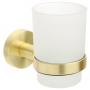 Фото Стакан Fixsen Comfort Gold стекло, золото сатин (FX-87006)