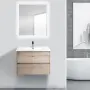 Фото Тумба с раковиной BelBagno Kraft 70 rovere galifax bianco (KRAFT-700-2C-SO-RGB+BB700ETL)