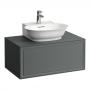 Фото Laufen New Classic База под раковину подвесная , 780х450х350 мм, 1 ящиком, цвет серый (для раковины 816852)