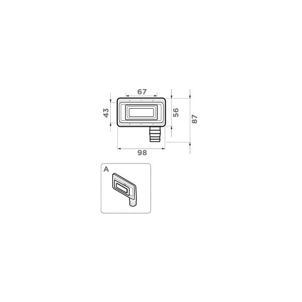 Фото Универсальный перелив для моек Omoikiri OV-02-AB022