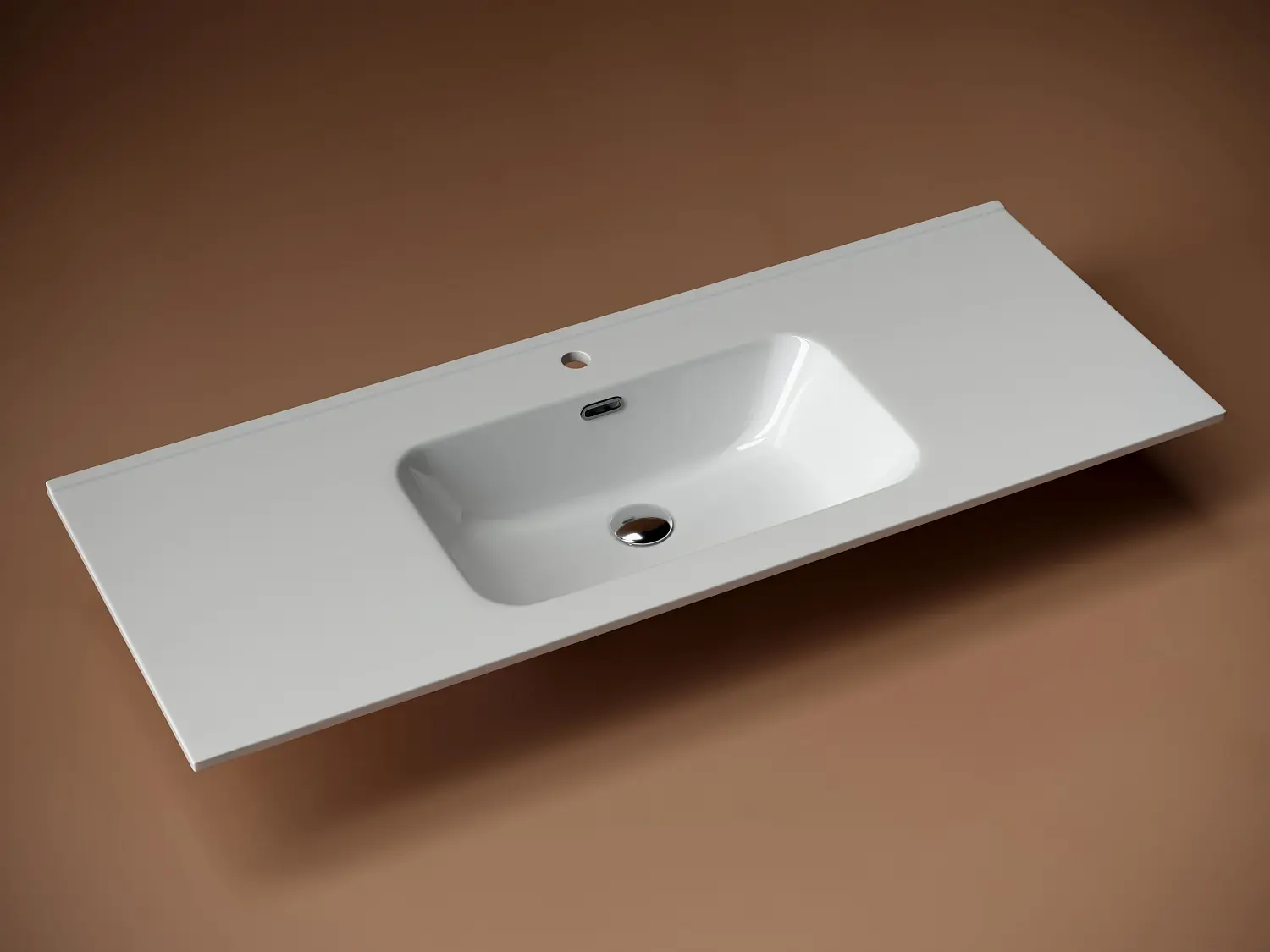 Фото Раковина встраиваемая 121х46,5 Ceramica Nova Element CN7006