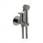 Фото Гигиенический душ со смесителем Webert Elio EL870303345PVC, никель