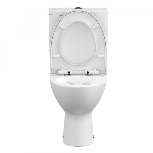 Фото Унитаз-компакт Cersanit Parva NEW CLEAN ON 011 3/6,с кр.дюр.Lift,easy-off, белый, Сорт1 фарфор овальная (S-KO-PA011-3/6-COn-DL-w)
