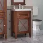 Фото Тумба с раковиной Opadiris Палермо 50 R светлый орех (00-00002360+030900-u)