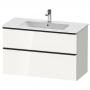 Фото Duravit D-Neo Тумбочка подвесная, 1010x462хh625 мм, 1 ящик цвет: белый высокоглянцевый