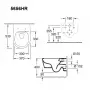 Фото Унитаз подвесной Villeroy & Boch Avento 5656HR01