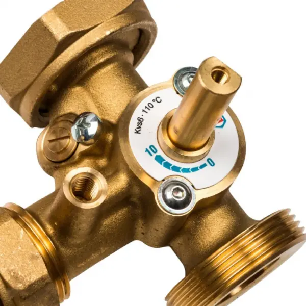 Фото STOUT Насосная группа с 3‑х ходовым приводным смесителем 1″ без насоса, 29 kW [DT10 °C] (SDG-0007-002501)