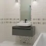 Фото Тумба под раковину La Fenice Elba Grigio 100 см серая матовая