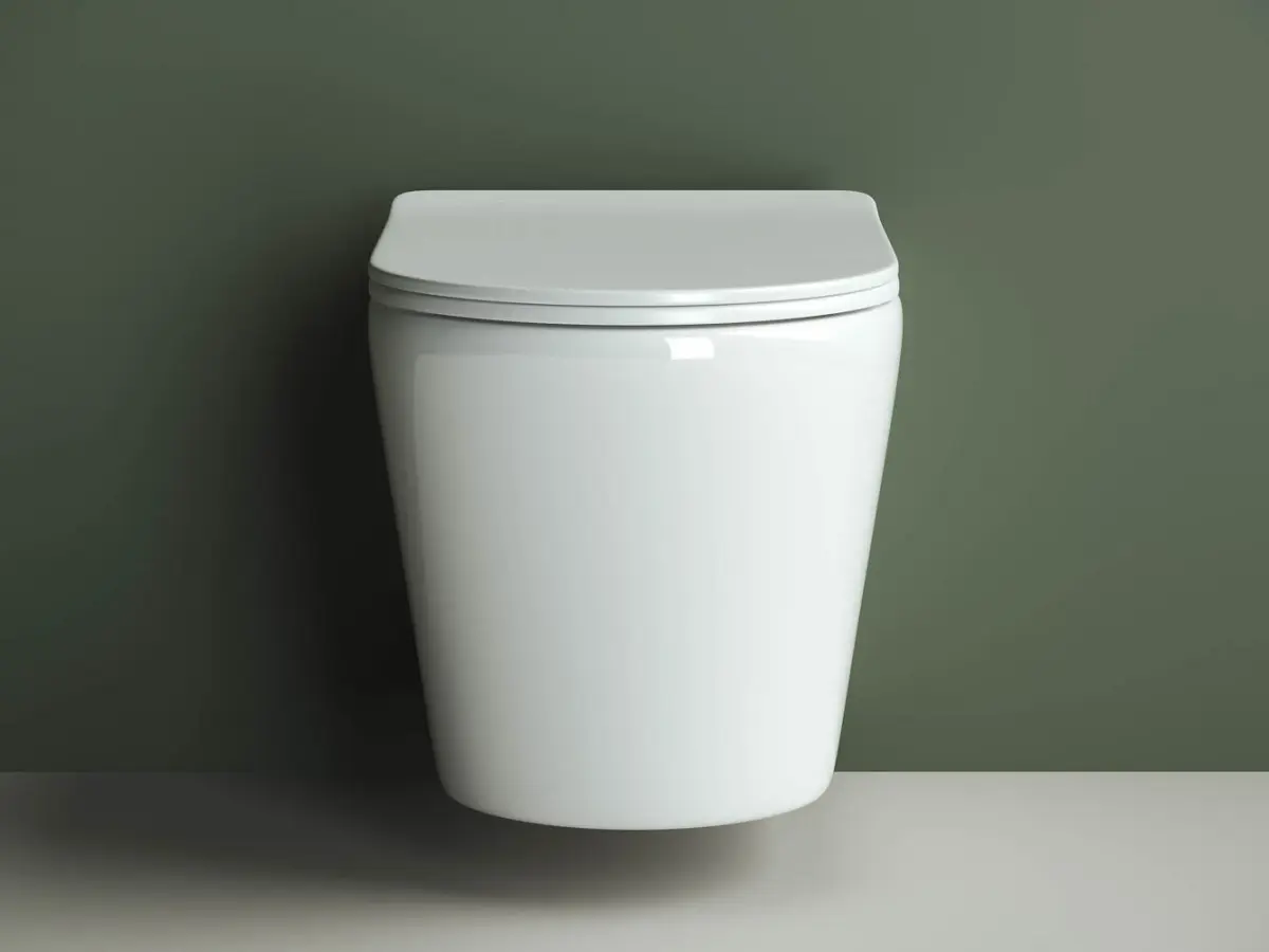 Фото Унитаз подвесной Ceramica Nova Highlight CN1804 с микролифтом, безободковый