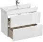 Фото Тумба с раковиной Cersanit Moduo slim 80 (SB-SZ-MOD-MO80Sl/Wh+S-UM-MOD80SL/1)