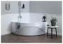 Фото Акриловая ванна Aquanet Vitoria 130x130 с каркасом 00204049+00187507