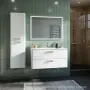 Фото Тумба подвесная IDDIS,Brick 100 см. белая,  (BRI10W1i95)