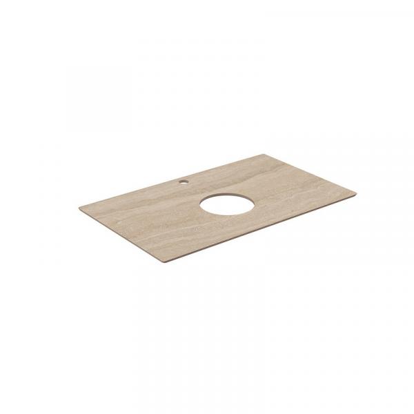 Фото Kerama Marazzi PL1.SG560420R\80 Спец. изделие декоративное для накладных раковин Риальто 80 см, бежевый натуральный