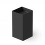 Фото Dea Design Pedestal Basin Раковина 40х40х85см., напольная, без отв., Solid Surface, цвет: Black №16