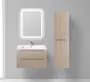 Фото Комплект мебели BelBagno Etna 80 rovere grigio (ETNA-800-2C-SO-RG-P+BB800ETL+SPC-MAR-800-800-LED-TCH)