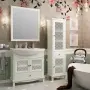 Фото Тумба с раковиной Opadiris Омега 75 cлоновая кость (00-00002951+4620008197470)