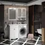 Фото Тумба под раковину Opadiris Клио 56 00-00000439 L белый матовый