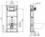 Фото Инсталляция для подвесных унитазов Ideal Standard Strada II R0309AA