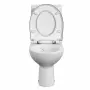 Фото Унитаз-компакт Cersanit Nature NEW CLEAN ON 011 3/5, с кр.дюропл., lifting, easy-off, белый, Сорт1 фарфор овальная (S-KO-NTR011-3/5-COn-DL-w)