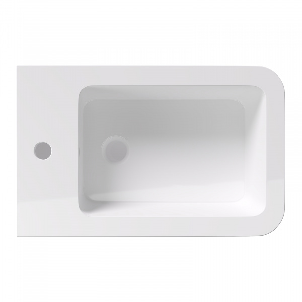 Фото Alice Hide Square Биде подвесное 550*350, белый глянцевый