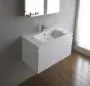 Фото Тумба под раковину BelBagno Luce 80 bianco lucido (BB800VAC/BL)
