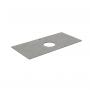 Фото Kerama Marazzi PL1.DL500920R\100 Спец. изделие декоративное для накладных раковин Фондамента 100 см, серый натуральный